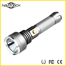 500m Wide Range Ultra Bright 810 Lumens Aluminum Rechargeable Flashlight (NK-2666)